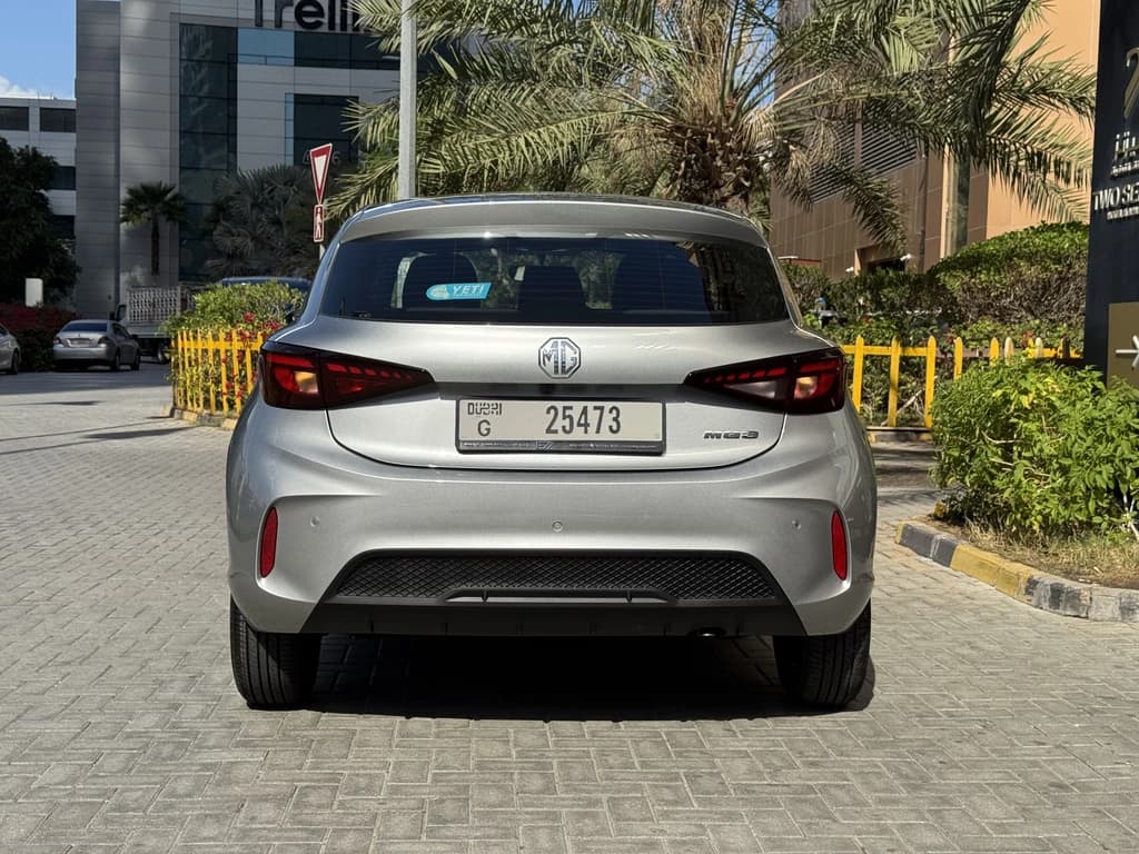 MG3 2026 Silver rear