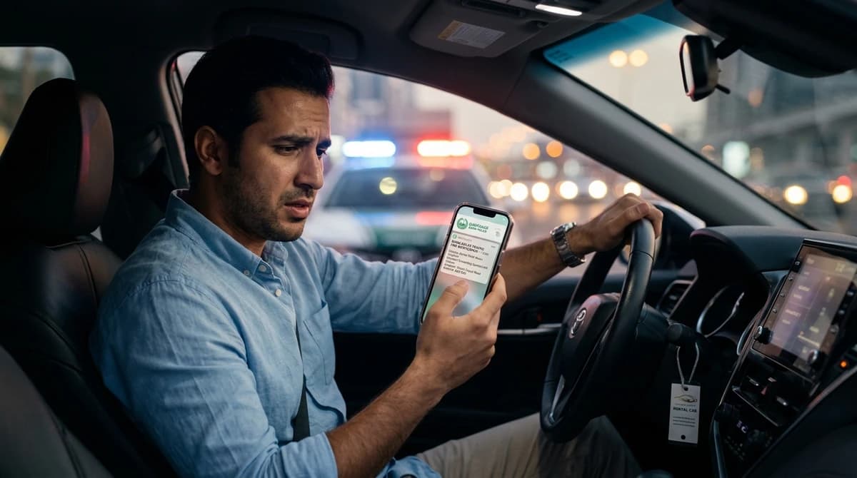 Traffic Fines on a Rental Car in Dubai: Who Pays and How to Dispute