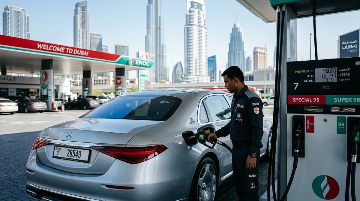 Which Rental Cars Use the Least Fuel in Dubai? (Real Running Costs)