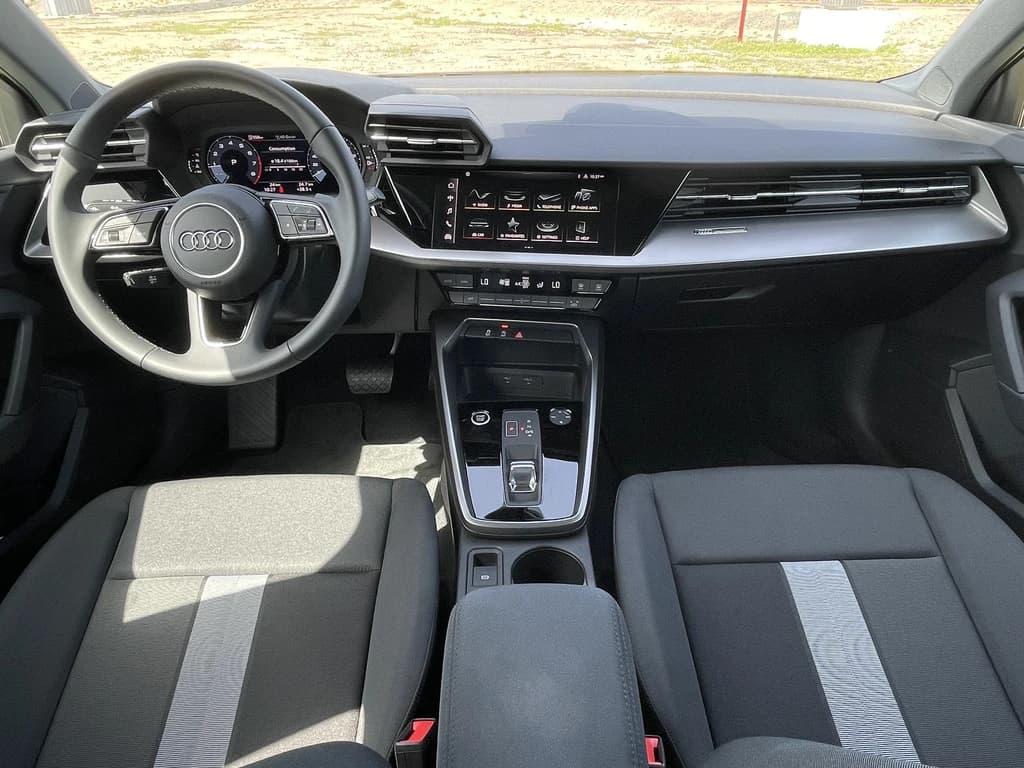 Audi A3 2024 Yellow dashboard