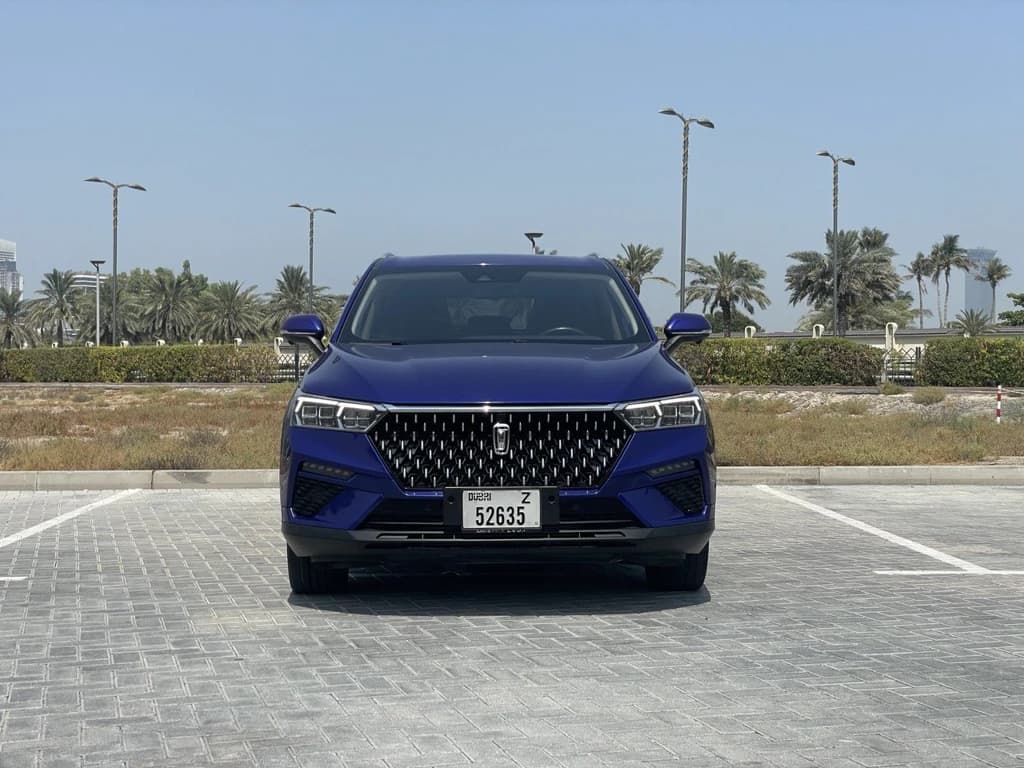 Bestune T77 2024 Blue front