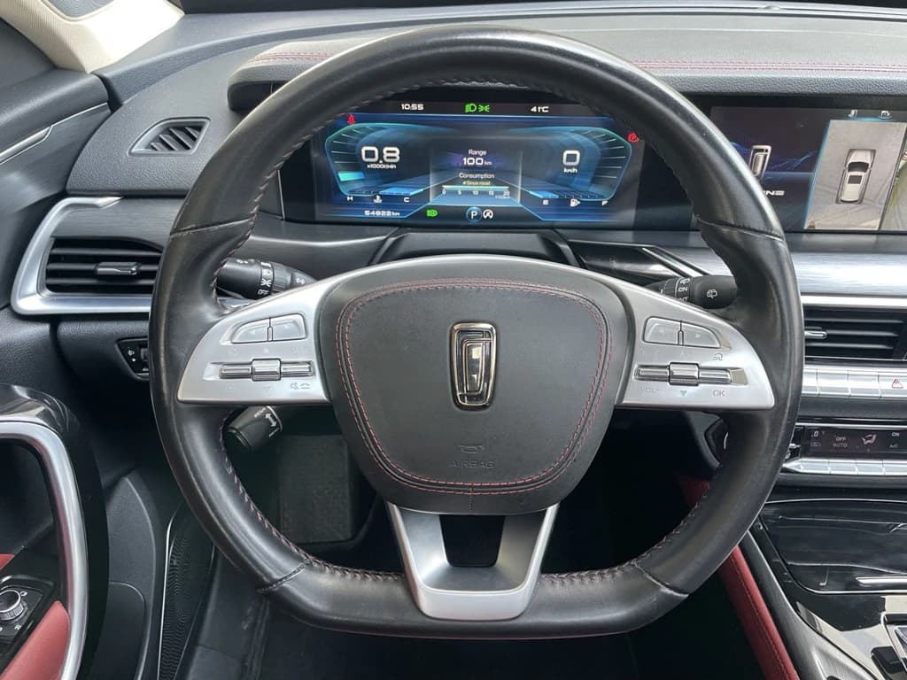 Bestune T77 2024 Blue steering wheel