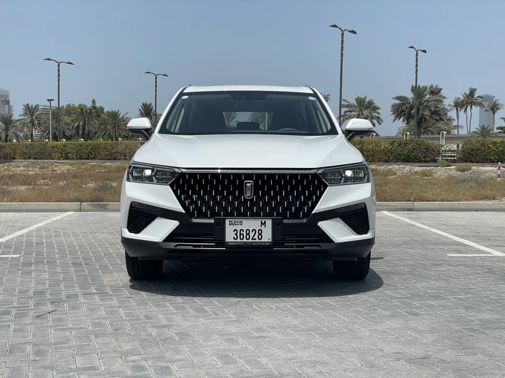 Bestune T77 2024 White front