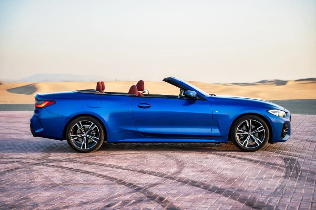 BMW 420i 2024 Blue side right