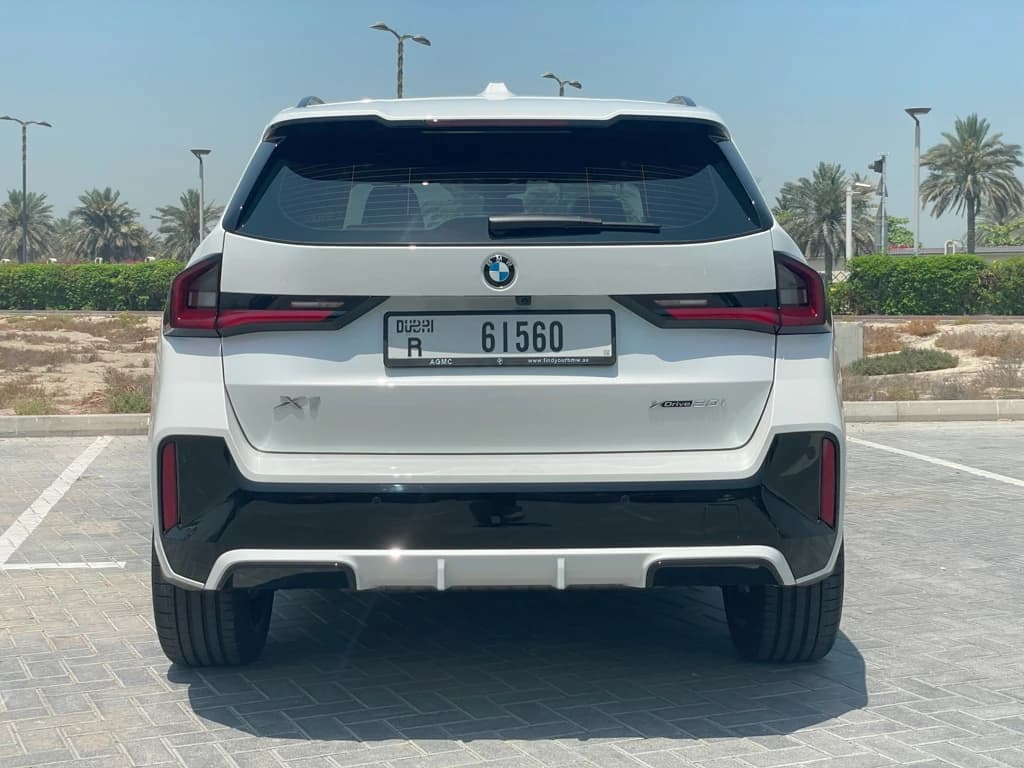 BMW X1 2025 White rear
