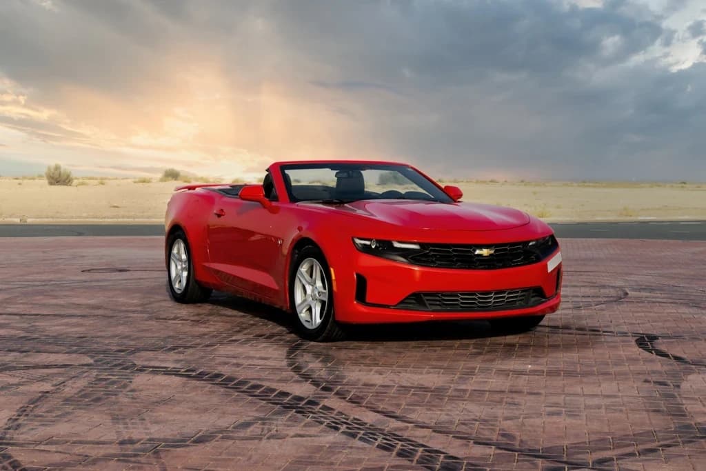 Chevrolet Camaro Red front side