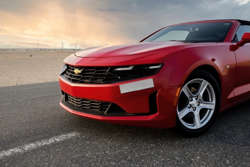 Chevrolet Camaro Red front side