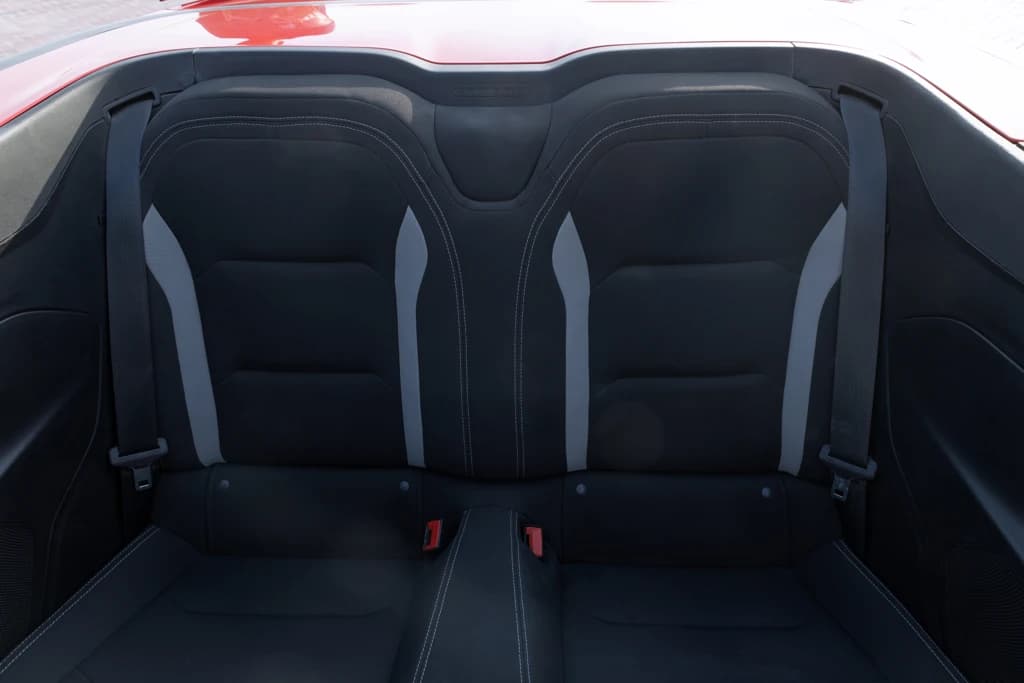Chevrolet Camaro Red rear seats