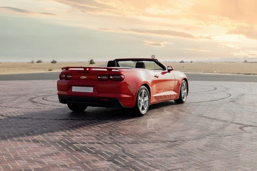 Chevrolet Camaro Red rear side