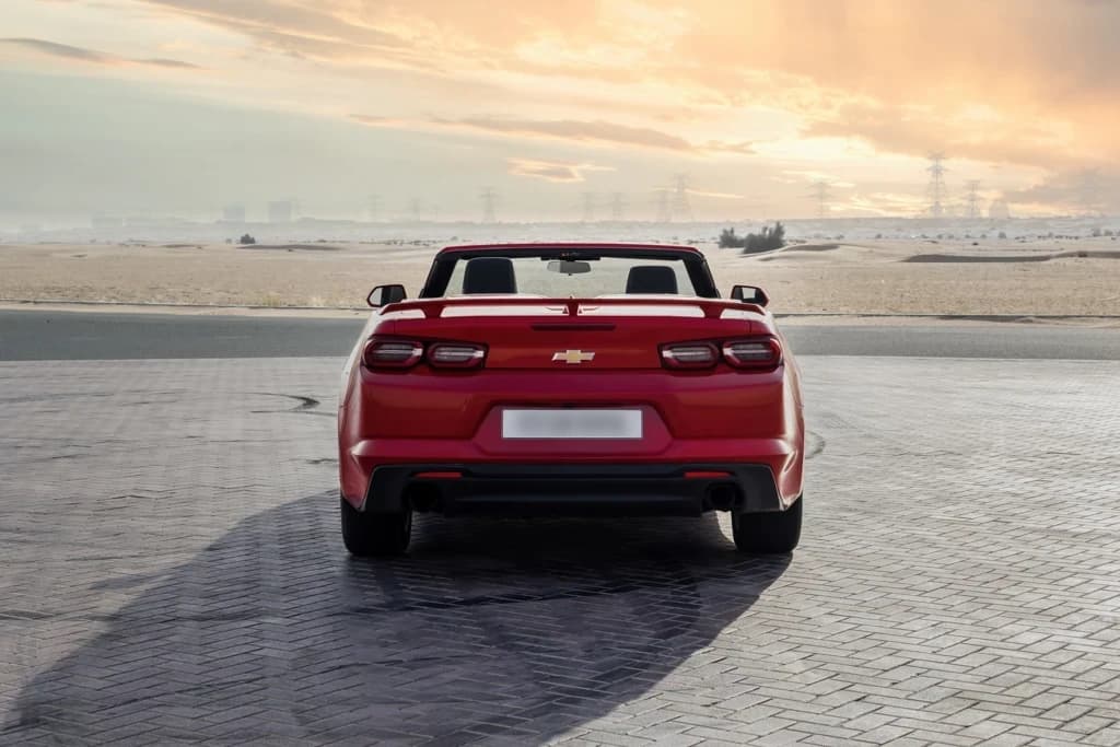 Chevrolet Camaro Red rear