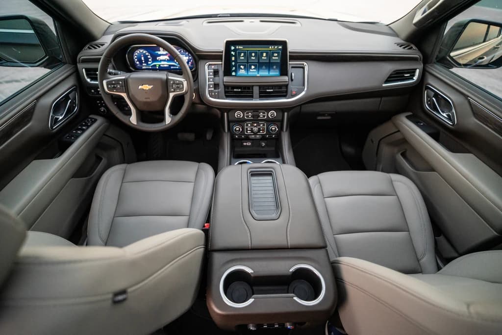 Chevrolet Tahoe 2024 Black interior front