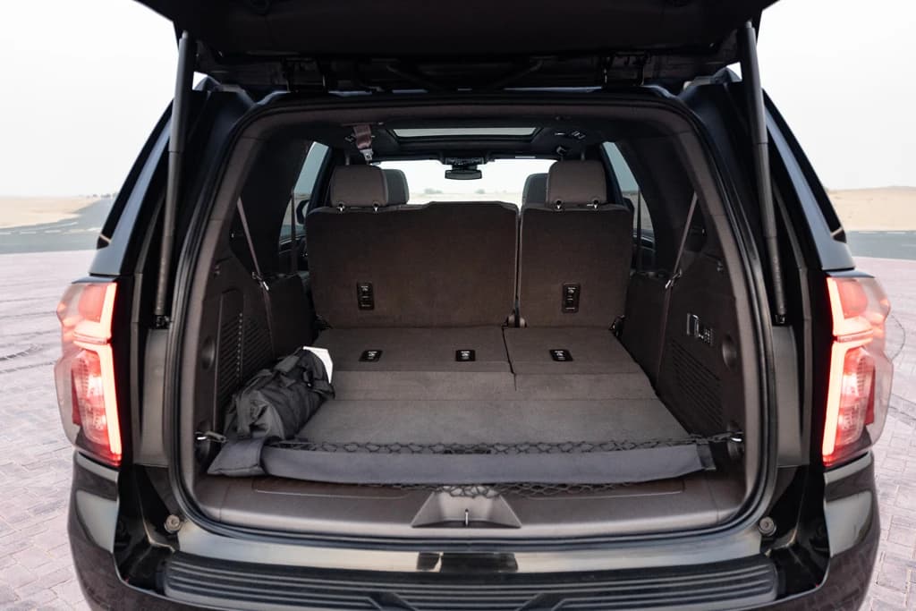 Chevrolet Tahoe 2024 Black trunk open