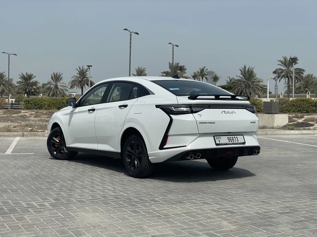 Dongfeng Shine White rear side