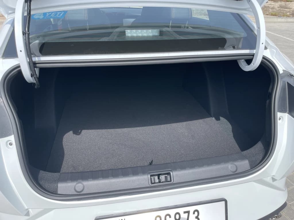 Dongfeng Shine White trunk interior