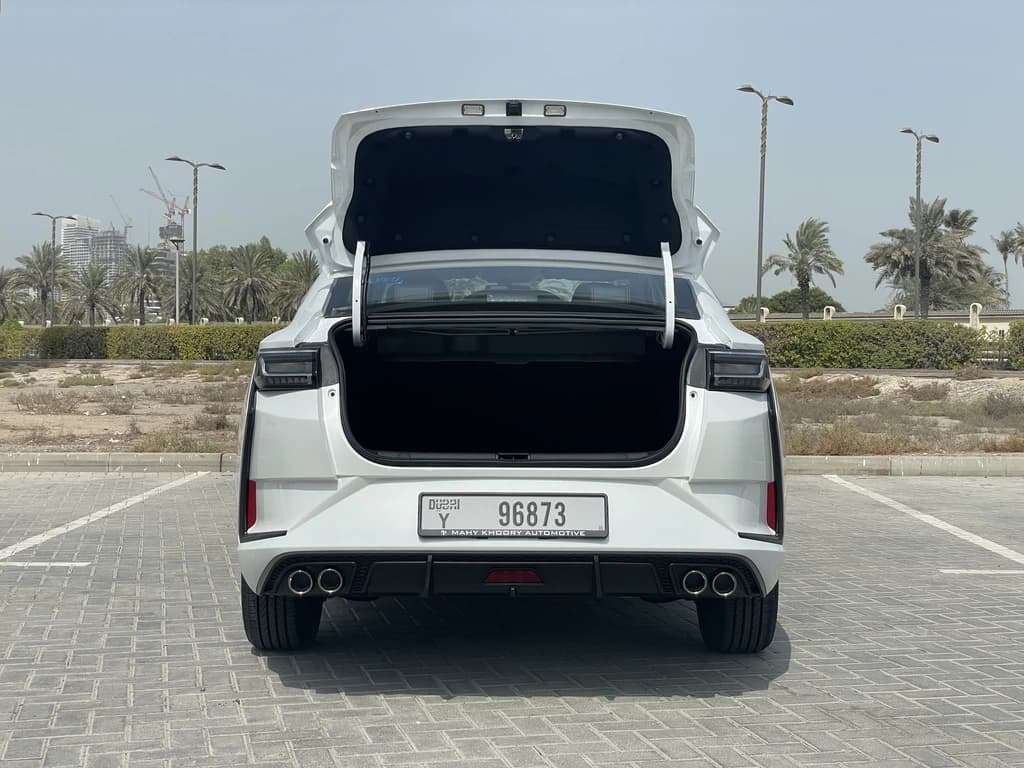 Dongfeng Shine White trunk open