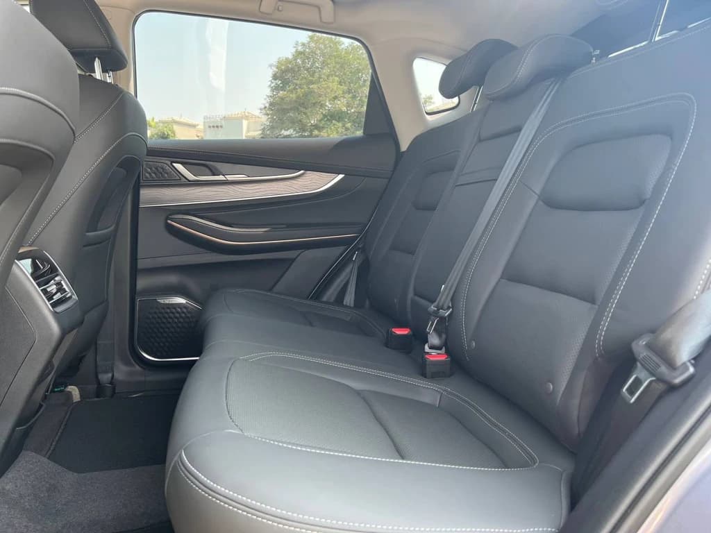 Exeed LX 2024 Gray rear seats