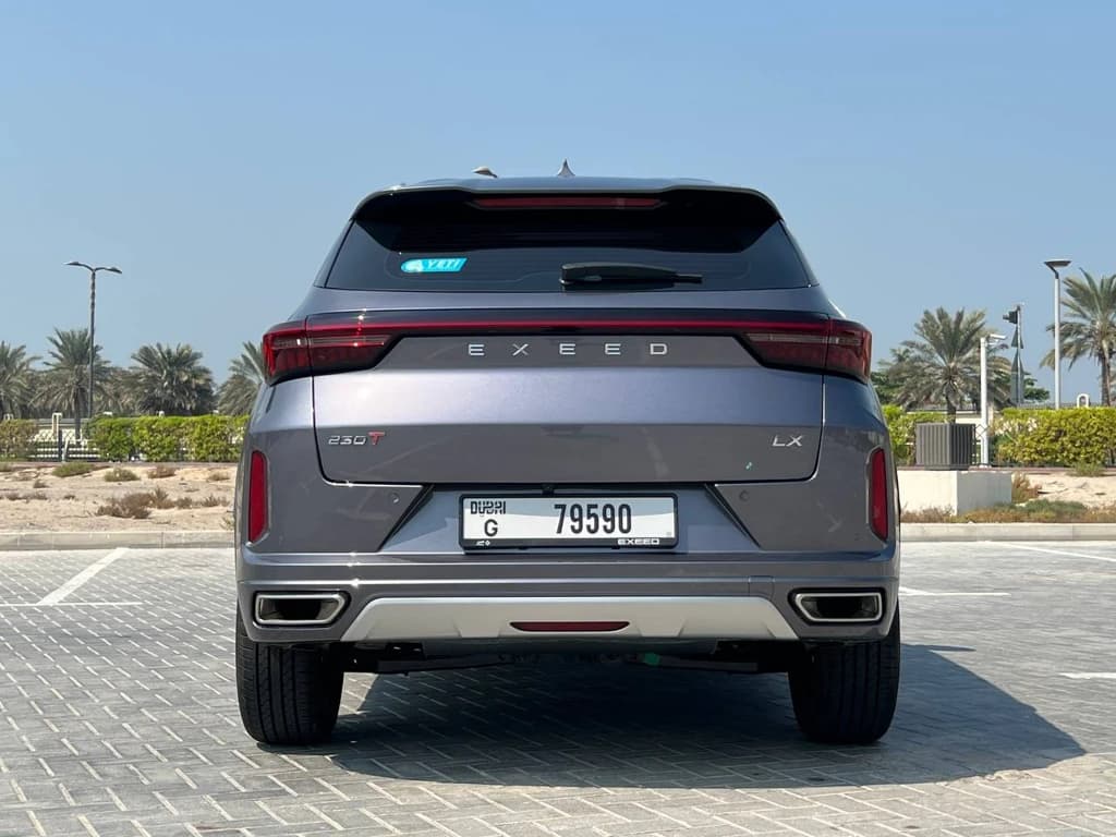 Exeed LX 2024 Gray rear