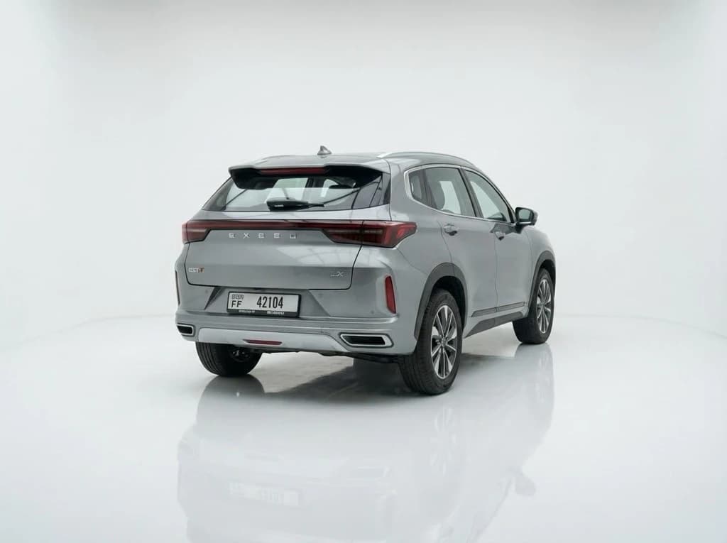 Exeed LX 2026 Gray rear side