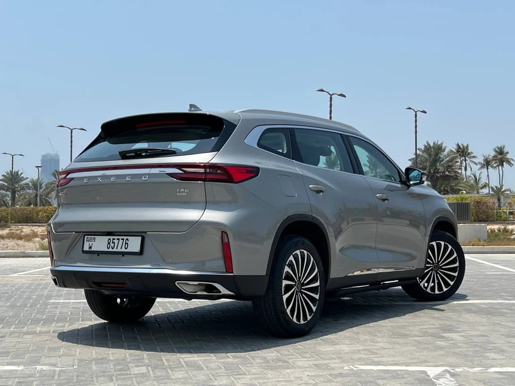 Exeed TXL 2024 Gray rear side