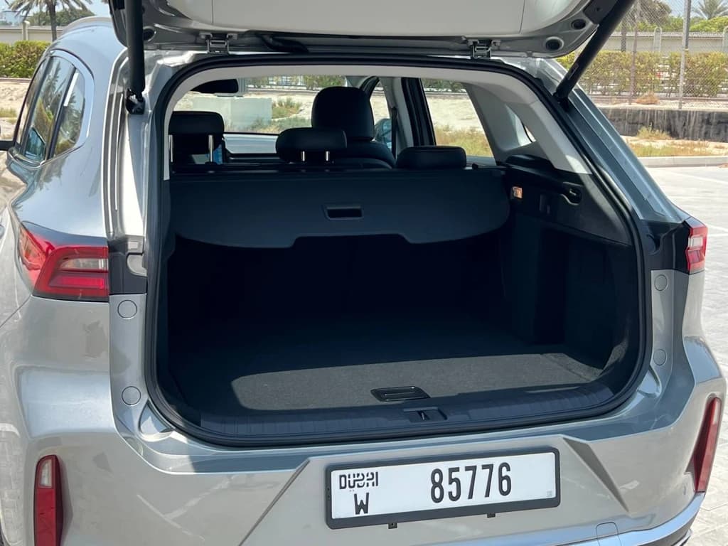 Exeed TXL 2024 Gray trunk interior