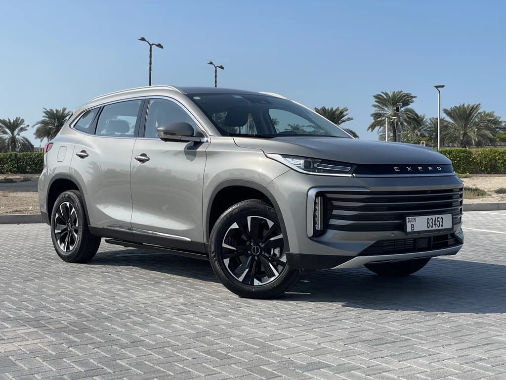 Exeed TXL 2024 Light Gray front side