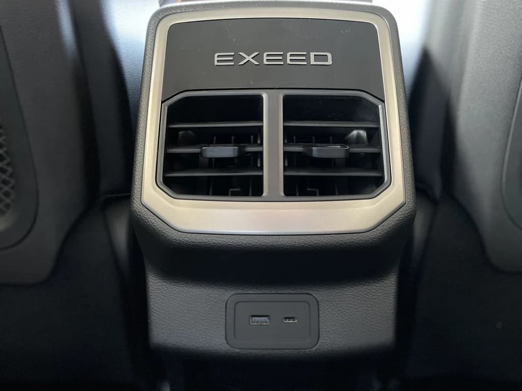 Exeed TXL 2024 Light Gray interior rear