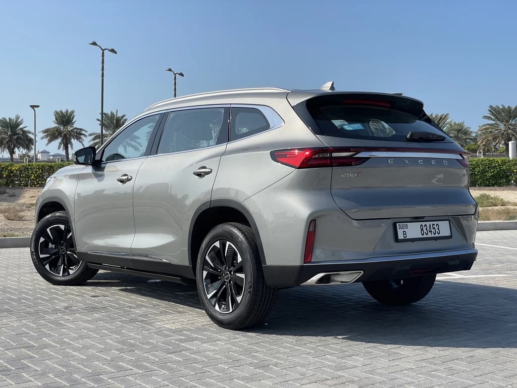 Exeed TXL 2024 Light Gray rear side