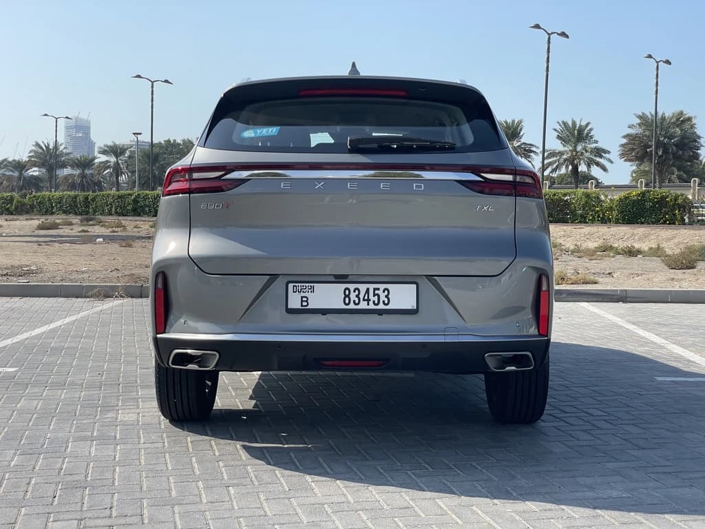Exeed TXL 2024 Light Gray rear