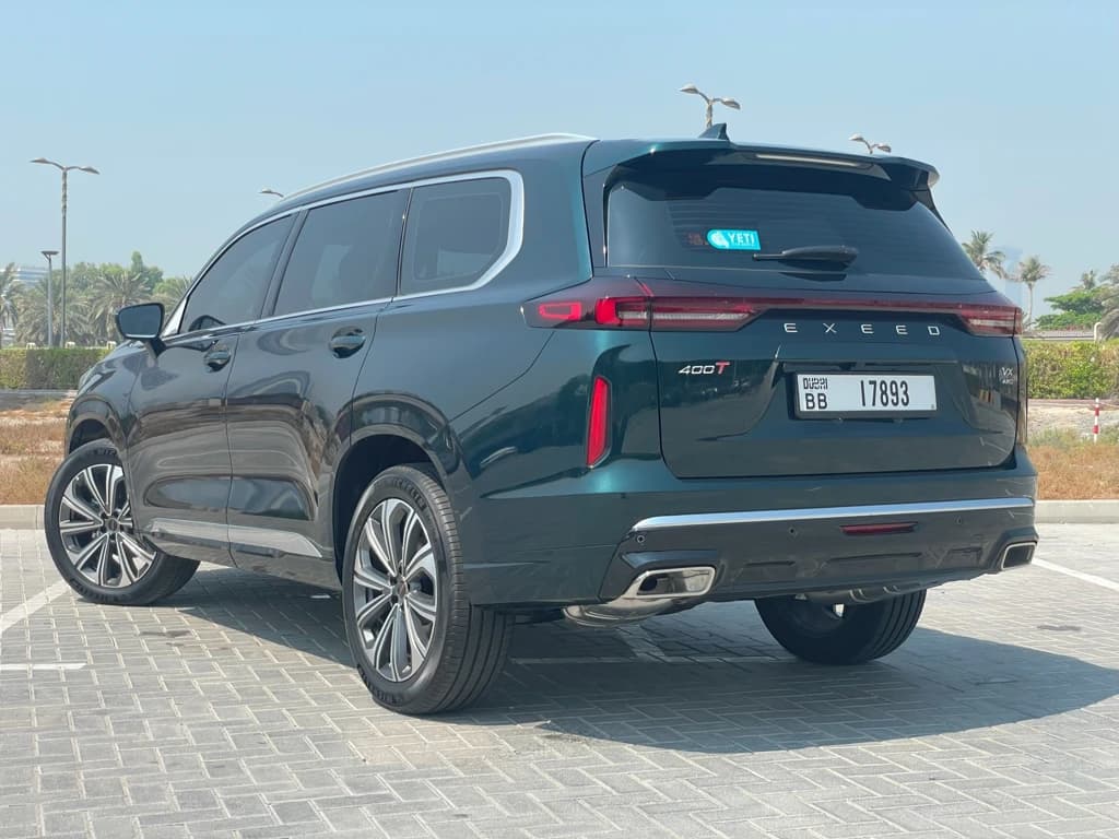 Exeed VX 2025 Dark Green rear side