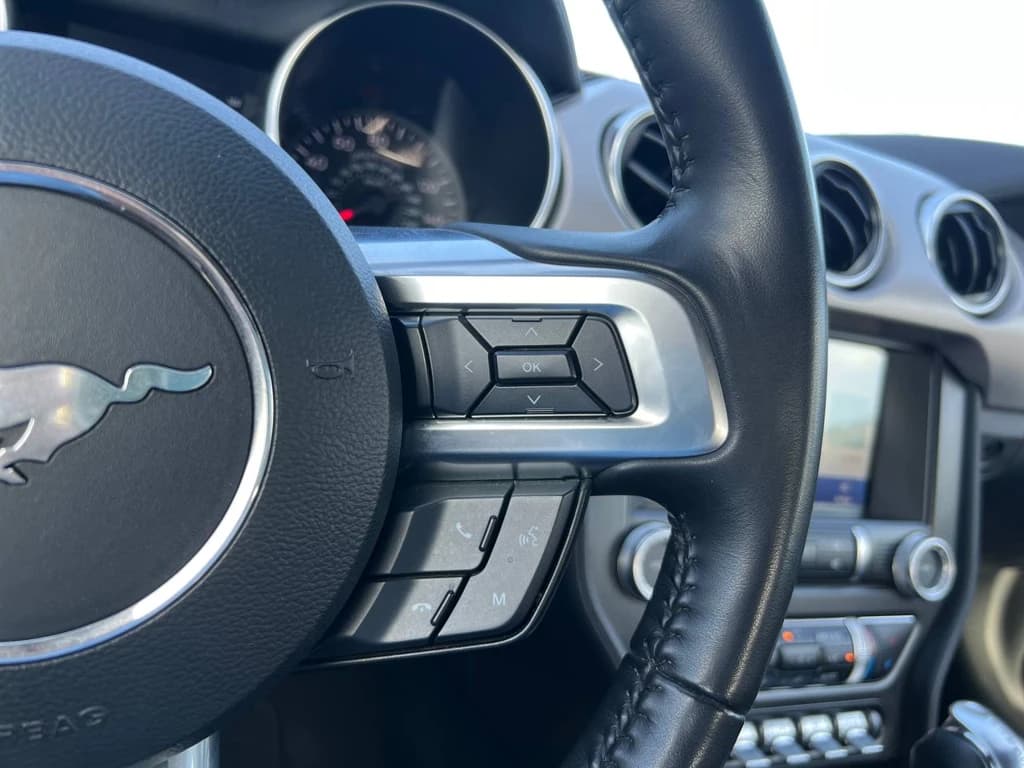 Ford Mustang 2022 Gold steering wheel