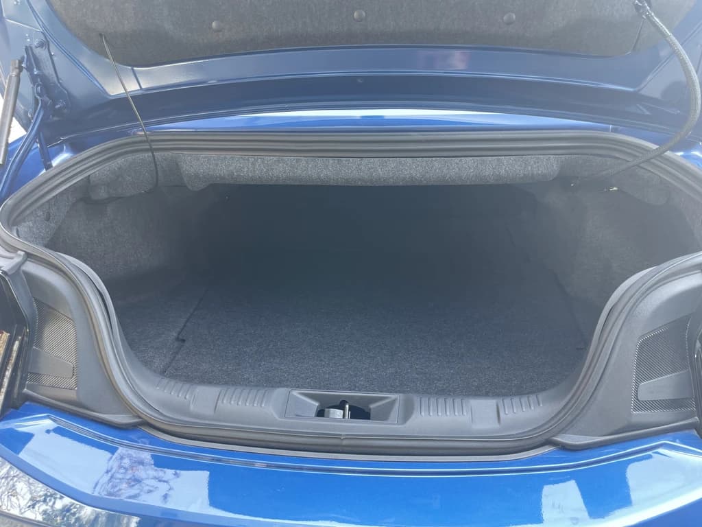 Ford Mustang 2024 Blue trunk interior