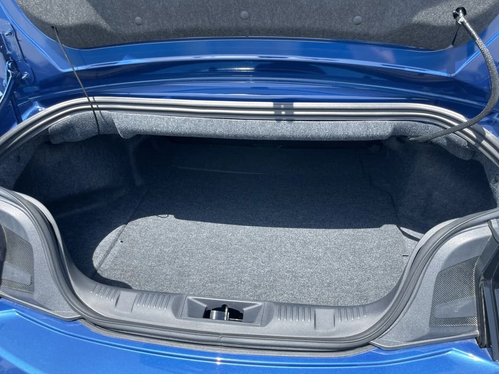 Ford Mustang 2024 Blue trunk interior
