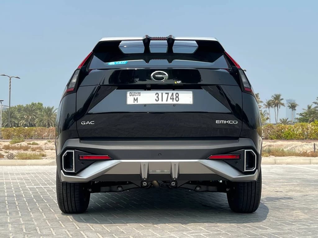 GAC Emkoo 2024 Black rear