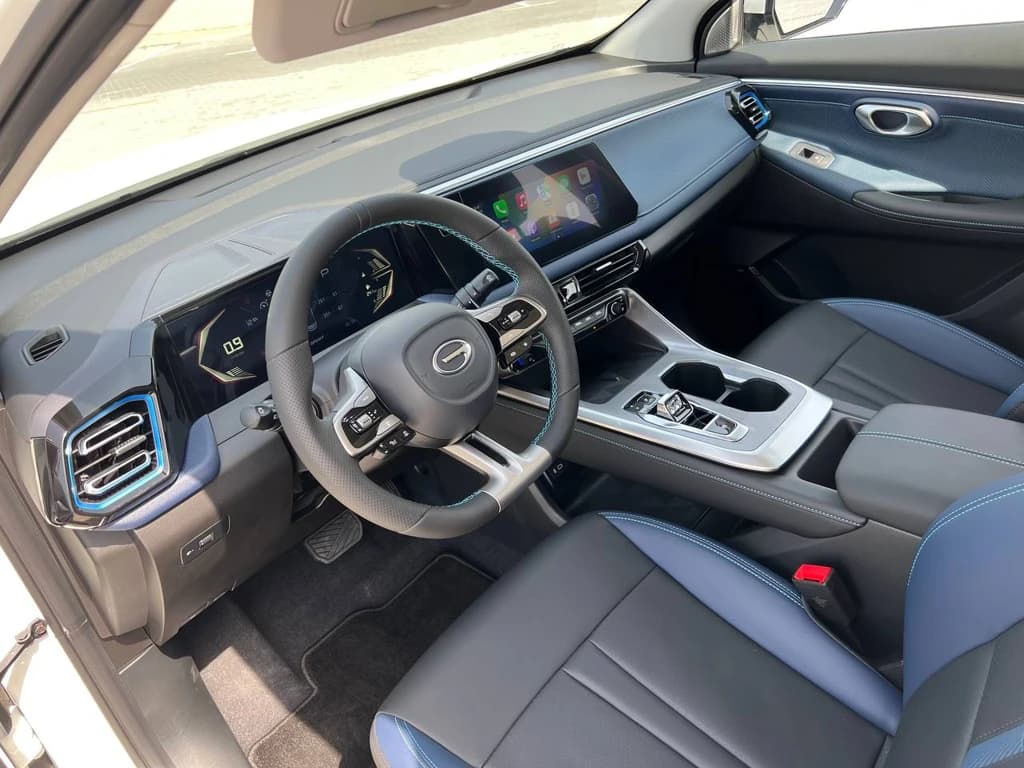 GAC GS3 Emzoom 2024 White interior front