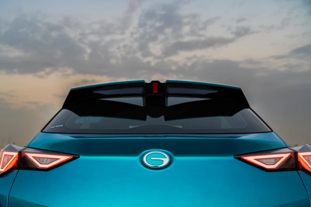 GAC GS3 Emzoom 2025 Aqua Blue badge