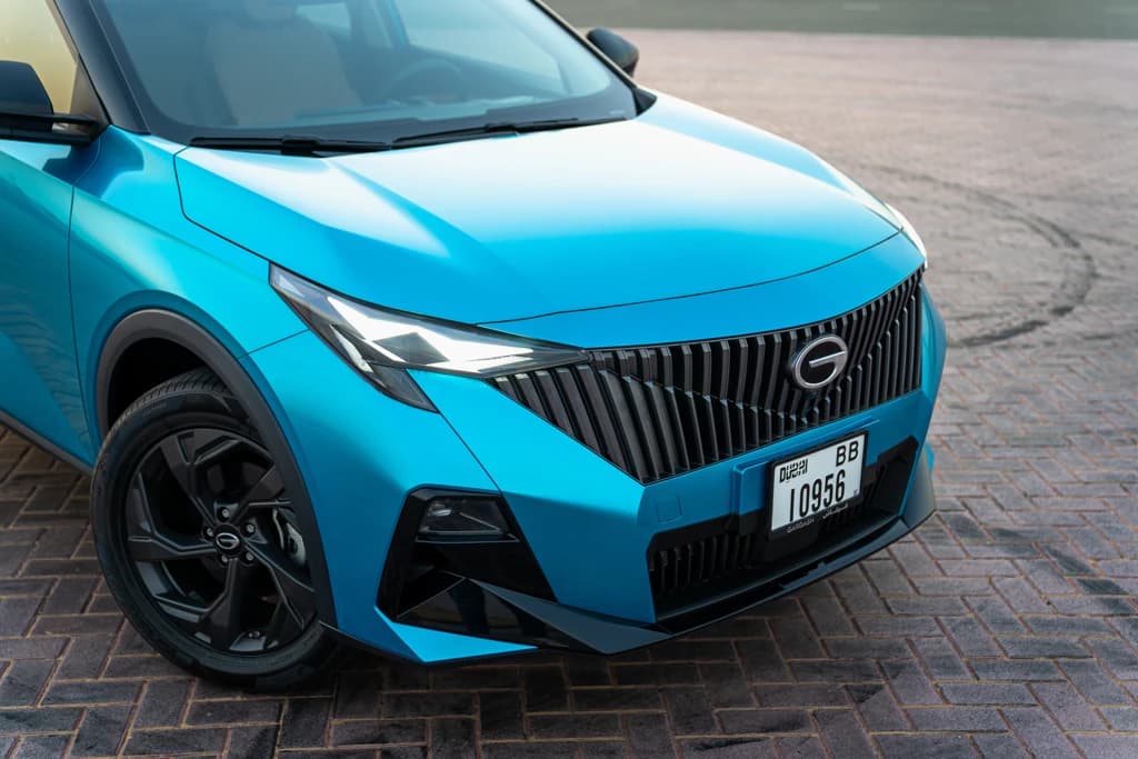 GAC GS3 Emzoom 2025 Aqua Blue headlight