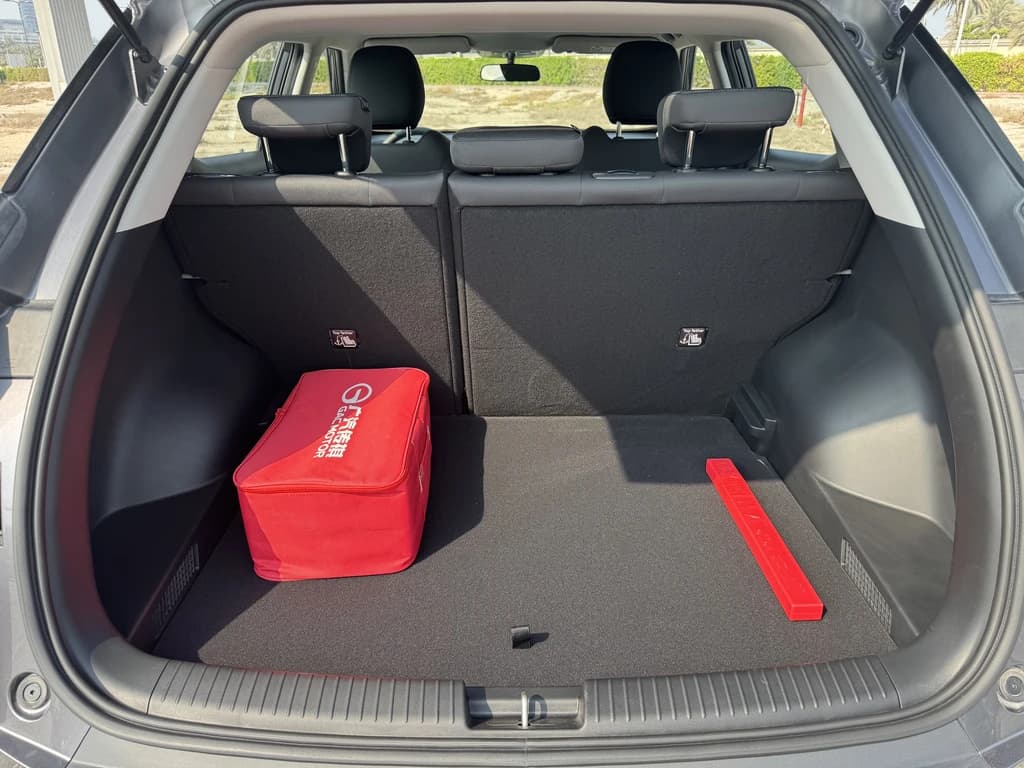 GAC GS3 Emzoom 2026 Gray trunk interior