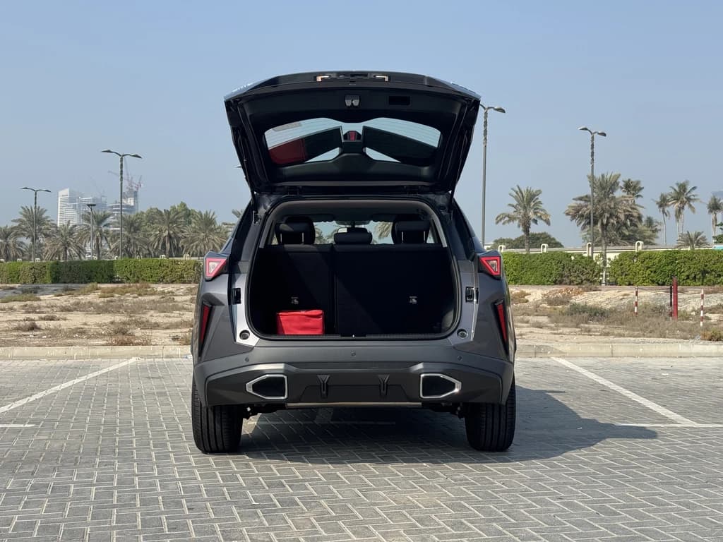 GAC GS3 Emzoom 2026 Gray trunk open