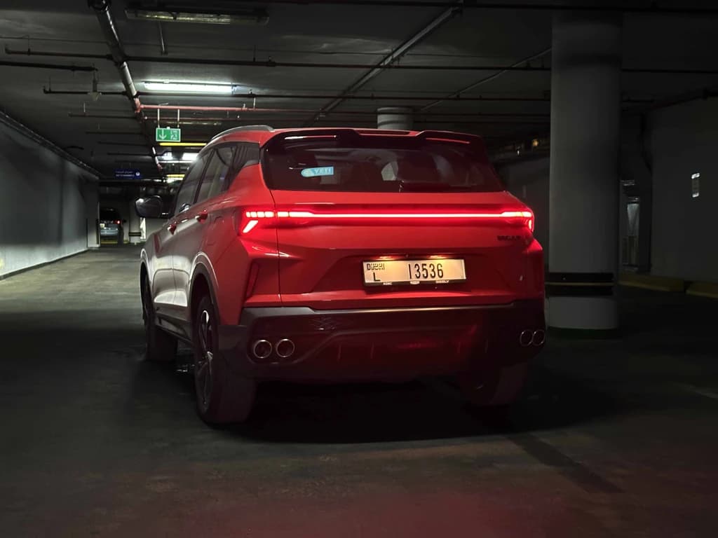 Geely Coolray 2024 Red rear