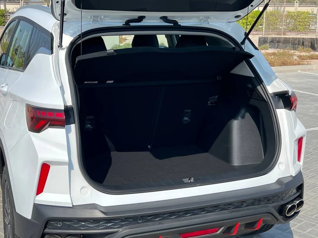 Geely Coolray 2024 White trunk interior