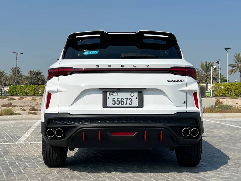 Geely Coolray 2024 White rear