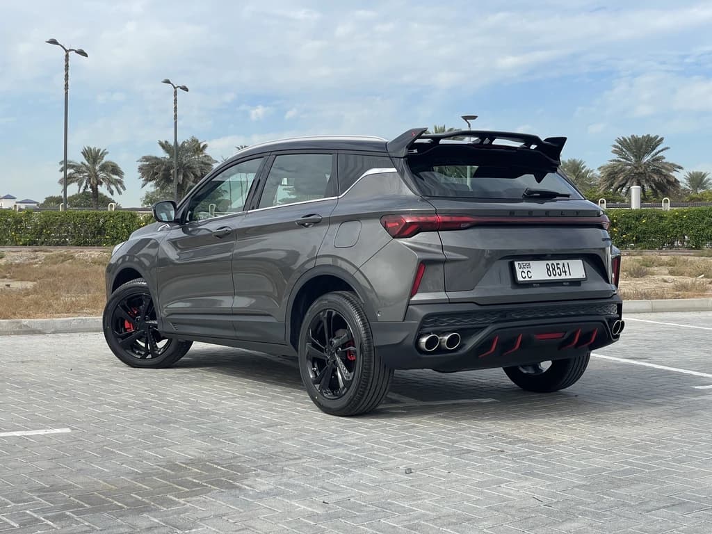 Geely Coolray 2025 Gray rear side