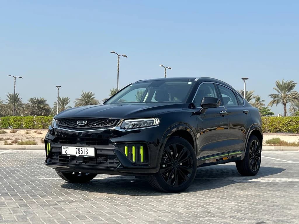Geely Tugella 2024 Black front side