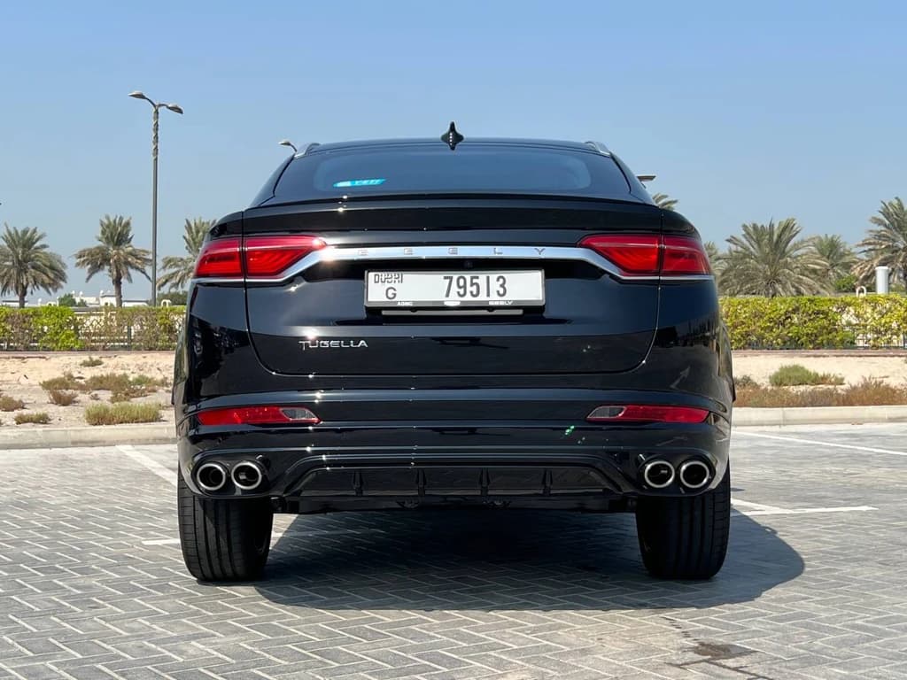 Geely Tugella 2024 Black rear