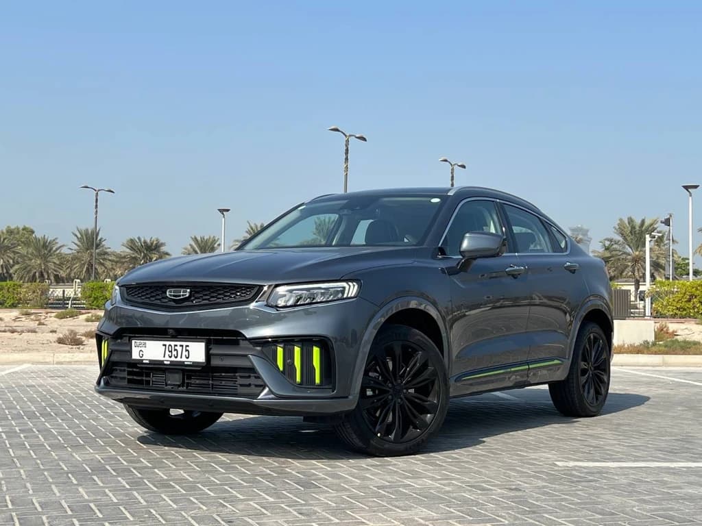 Geely Tugella 2024 Gray front side