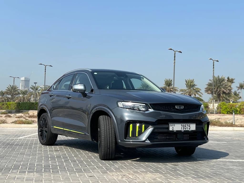 Geely Tugella 2024 Gray front side