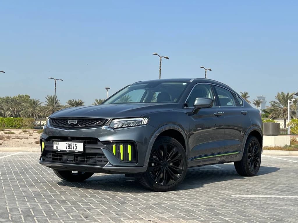Geely Tugella 2024 Gray front side