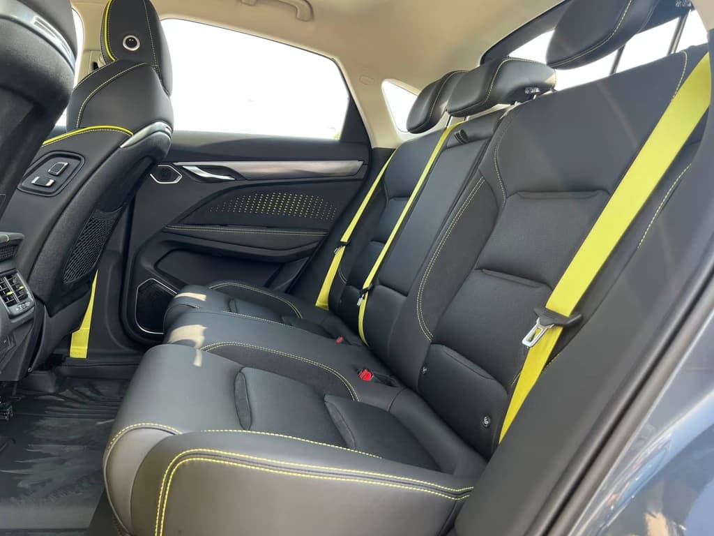 Geely Tugella 2024 Gray rear seats