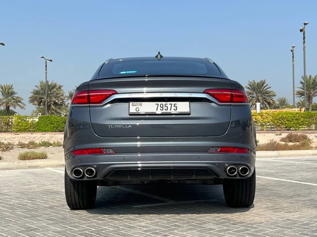 Geely Tugella 2024 Gray rear