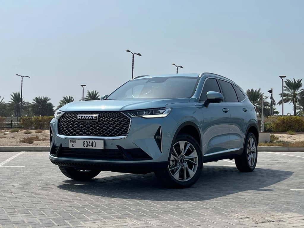 Haval H6 2024 Light Blue front side